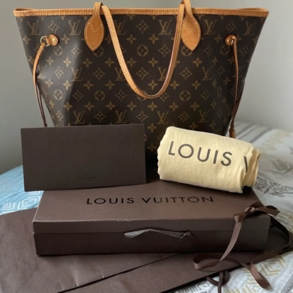 💎✨ ULTRA RARE ✨💎 COLLECTABLE TOTE NEVERFULL LOUIS VUITTON BAG - Picture 2 of 14
